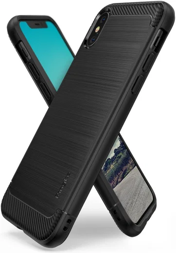 Ringke Onyx Apple iPhone XS Hoesje Black afbeelding 1