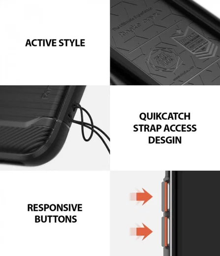 Ringke Onyx Apple iPhone XR Hoesje Black afbeelding 6