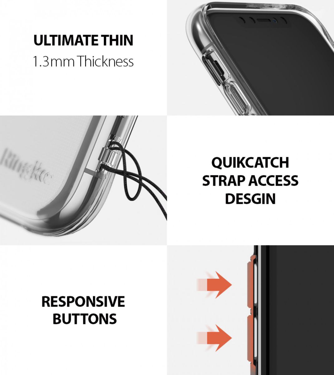 Ringke Air Hoesje Apple iPhone XS Max Transparant afbeelding 5