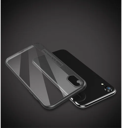 Apple iPhone XR Hoesje Armor Backcover Zwart afbeelding 12
