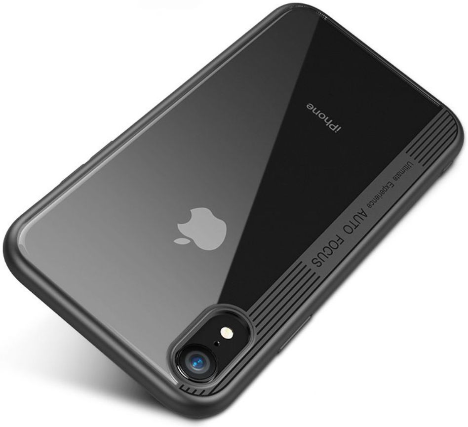 Apple iPhone XR Hoesje Armor Backcover Zwart afbeelding 6