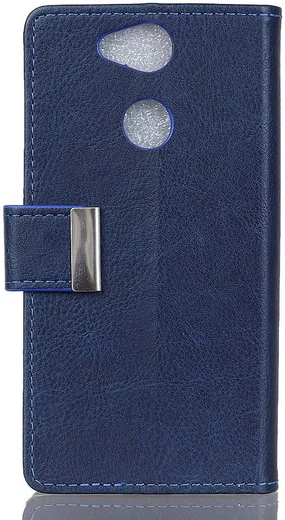 Sony Xperia XA2 Plus Portemonnee Hoesje Blauw afbeelding 4
