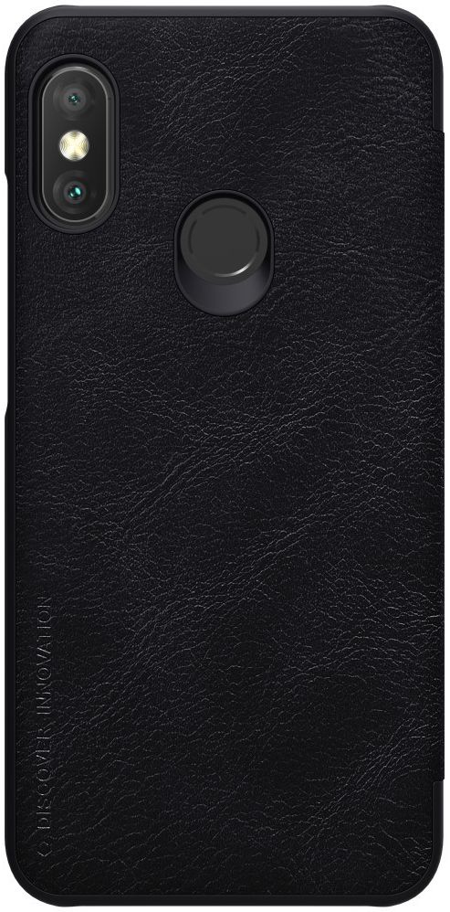 Xiaomi Mi A2 Lite Nillkin Qin Case Zwart afbeelding 3