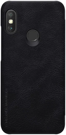Xiaomi Mi A2 Lite Nillkin Qin Case Zwart afbeelding 3