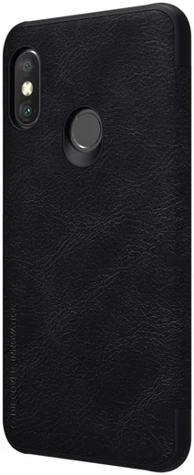 Xiaomi Mi A2 Lite Nillkin Qin Case Zwart afbeelding 5