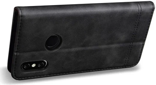 Xiaomi Mi A2 Lite Retro Portemonnee Hoesje Zwart afbeelding 7