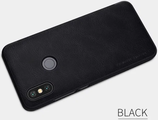 Nillkin Qin Series Flip Hoesje Xiaomi Mi A2 Zwart afbeelding 11