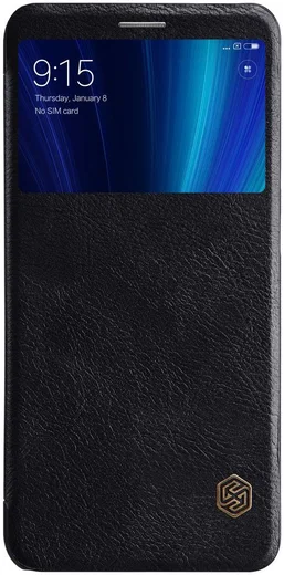 Nillkin Qin Series Flip Hoesje Xiaomi Mi A2 Zwart afbeelding 3