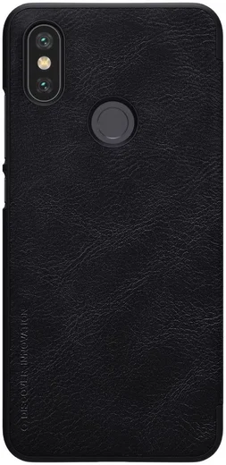 Nillkin Qin Series Flip Hoesje Xiaomi Mi A2 Zwart afbeelding 4