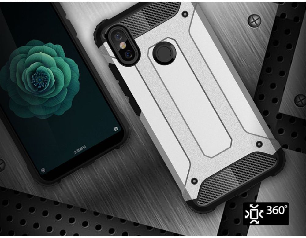 Xiaomi Mi A2 Hybride Hoesje Blauw afbeelding 3