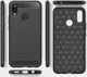 Huawei P Smart Plus Geborsteld TPU Hoesje Grijs afbeelding 10