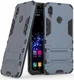 Huawei P Smart+ Hybride Stand Hoesje Blauw afbeelding 5