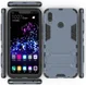 Huawei P Smart+ Hybride Stand Hoesje Blauw afbeelding 2