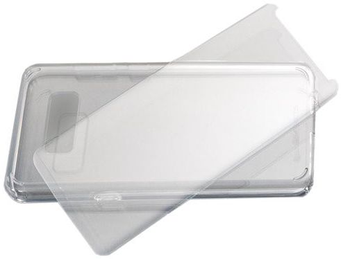 4smarts Tempered Glass + TPU Hoesje Samsung Galaxy S9 Transparant afbeelding 2