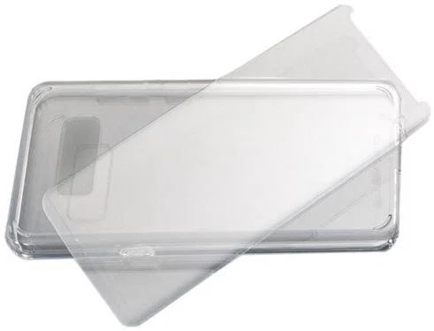 4smarts Tempered Glass + TPU Hoesje Samsung Galaxy S9 Transparant afbeelding 2