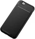 Apple iPhone 6(S) Siliconen Carbon Hoesje Zwart afbeelding 6