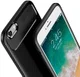 Apple iPhone 6(S) Siliconen Carbon Hoesje Zwart afbeelding 7
