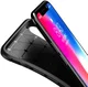 Apple iPhone XS / X Siliconen Carbon Hoesje Zwart afbeelding 6