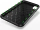 Apple iPhone XS / X Siliconen Carbon Hoesje Zwart afbeelding 8