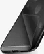 Apple iPhone XS / X Siliconen Carbon Hoesje Zwart afbeelding 9