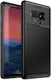 Samsung Galaxy Note 9 Siliconen Carbon Hoesje Zwart afbeelding 1