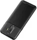 Samsung Galaxy A6 Plus Siliconen Carbon Hoesje Zwart afbeelding 8