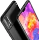 Huawei P20 Siliconen Carbon Hoesje Zwart afbeelding 6