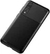 Huawei P20 Pro Siliconen Carbon Hoesje Zwart afbeelding 11