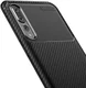 Huawei P20 Pro Siliconen Carbon Hoesje Zwart afbeelding 8