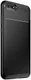 Huawei Y6 2018 Siliconen Carbon Hoesje Zwart afbeelding 2