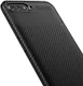 Huawei Y6 2018 Siliconen Carbon Hoesje Zwart afbeelding 8