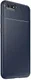 Huawei Y6 2018 Siliconen Carbon Hoesje Blauw afbeelding 2