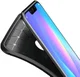 Huawei P Smart Plus Siliconen Carbon Hoesje Zwart afbeelding 6
