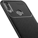 Huawei P Smart Plus Siliconen Carbon Hoesje Zwart afbeelding 9