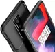 OnePlus 6 Siliconen Carbon Hoesje Zwart afbeelding 5