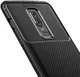 OnePlus 6 Siliconen Carbon Hoesje Zwart afbeelding 8