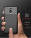 OnePlus 6T Siliconen Carbon Hoesje Zwart afbeelding 7