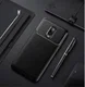 OnePlus 6T Siliconen Carbon Hoesje Zwart afbeelding 8