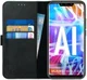 Rosso Deluxe Huawei Mate 20 Lite Hoesje Echt Leer Book Case Zwart afbeelding 1