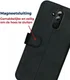 Rosso Deluxe Huawei Mate 20 Lite Hoesje Echt Leer Book Case Zwart afbeelding 10