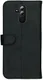 Rosso Deluxe Huawei Mate 20 Lite Hoesje Echt Leer Book Case Zwart afbeelding 12