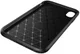 Apple iPhone XR Siliconen Carbon Hoesje Zwart afbeelding 7