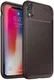Apple iPhone XR Siliconen Carbon Hoesje Brons afbeelding 1