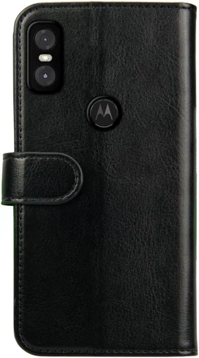 Rosso Element Motorola One Hoesje Book Cover Zwart afbeelding 2