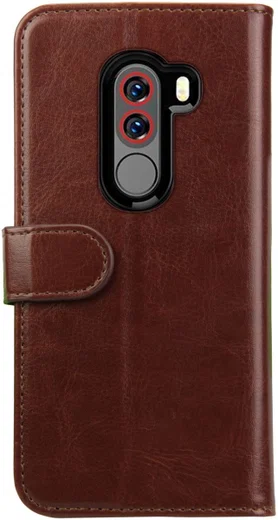 Rosso Element Xiaomi Pocophone F1 Hoesje Book Cover Bruin afbeelding 4