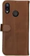 Rosso Deluxe Huawei P Smart Plus Hoesje Echt Leer Book Case Bruin afbeelding 12