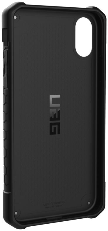 Urban Armor Gear Monarch Hoesje Apple iPhone XR Zwart Carbon Fiber afbeelding 11