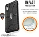 Urban Armor Gear Monarch Hoesje Apple iPhone XR Zwart Carbon Fiber afbeelding 4
