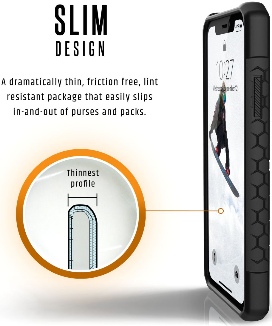 Urban Armor Gear Monarch Hoesje Apple iPhone XR Crimson afbeelding 7