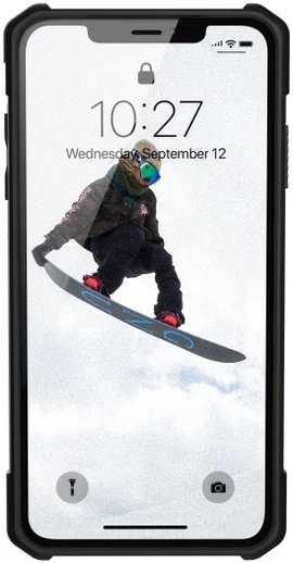 Urban Armor Gear Monarch Hoesje Apple iPhone XS Max Crimson afbeelding 12